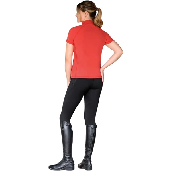 Weatherbeeta Damen Prime Kurz Ärmel Spitze 101906000 - Bittersweet Red